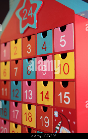 Calendario dell'avvento Foto Stock