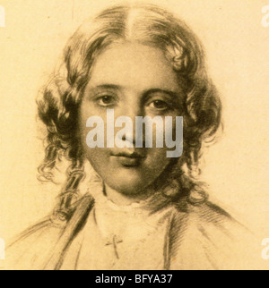 HARRIET Beecher Stowe (1811-1896) usa il romanziere che ha scritto Capanna dello zio Tom pubblicato nel 1852 Foto Stock