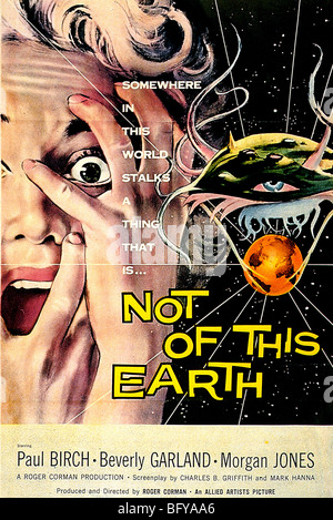 Non è di questa terra - Poster per 1957 Allied Artists film Foto Stock