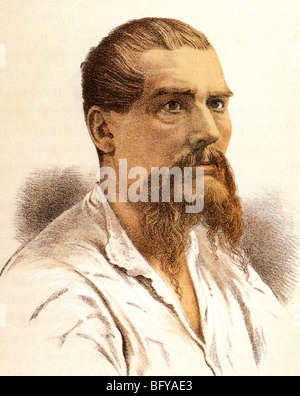 SIR Richard Francis Burton esploratore inglese, linguista e diplomatico (1821-90) Foto Stock