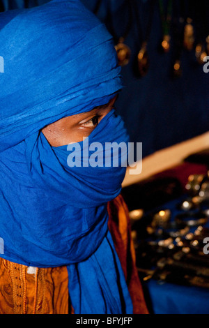 Bedouin dal Mali, Africa Foto Stock