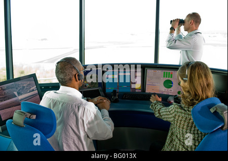 La torre di controllo Foto Stock