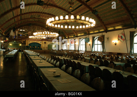 La Hofbräuhaus in München Foto Stock