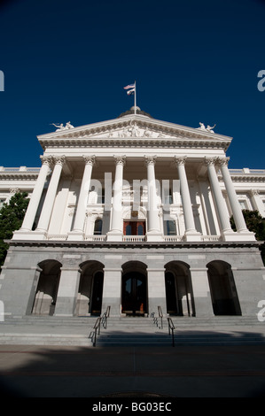 California la capitale dello stato è un edificio situato a Sacramento, STATI UNITI D'AMERICA Foto Stock