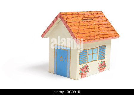 Salvadanaio di casa Foto Stock