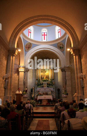 Il Francescano "nozze chiesa' a Kafr Cana Foto Stock