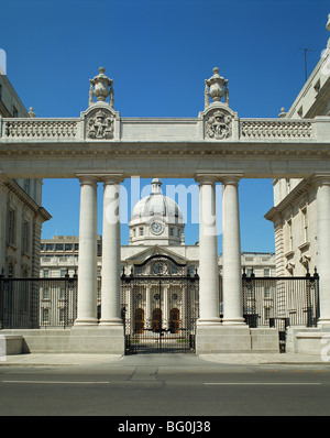 Palazzo del Governo di Dublino Repubblica di Irlanda, Europa Foto Stock