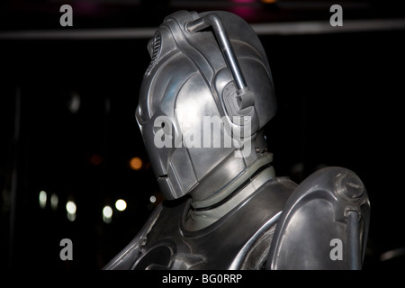 Cyberman, Dr Who Exhibition, Glasgow Foto Stock