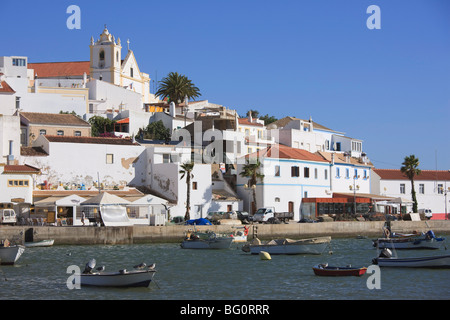 Ferragudo, Algarve, Portogallo, Europa Foto Stock