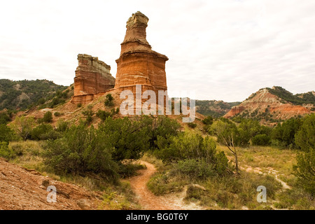 Il faro a Palo Duro Canyon State Park vicino a Amarillo, TX Foto Stock