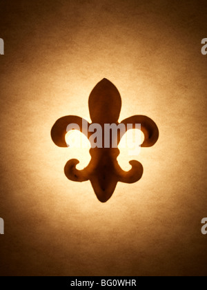 Fleur de Lys Foto Stock