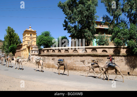 Arbate Ensessa chiesa, Axum, Etiopia Foto Stock