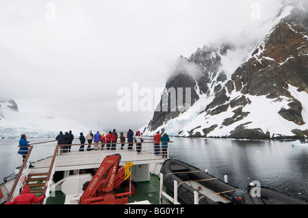 Lemair canale, Penisola Antartica, Antartide, regioni polari Foto Stock