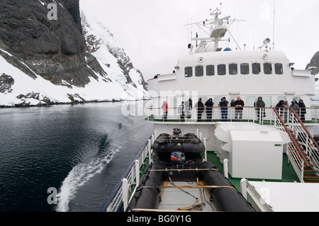 Lemair canale, Penisola Antartica, Antartide, regioni polari Foto Stock