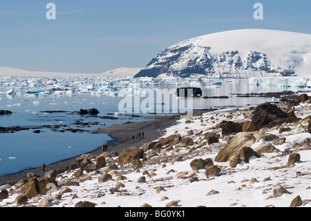 Brown Bluff, Penisola Antartica, Antartide, regioni polari Foto Stock