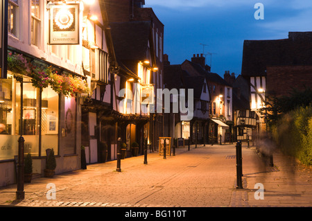 New Street, Worcester, Worcestershire, England, Regno Unito, Europa Foto Stock