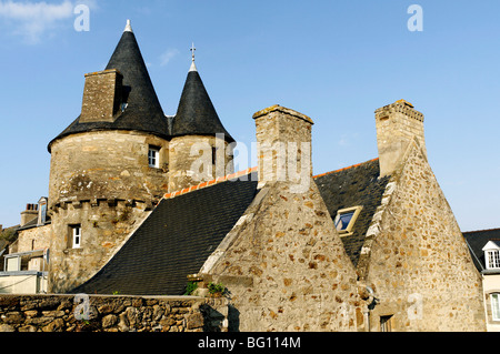 Breton Manor House, Dinard, Brittany, Francia, Europa Foto Stock