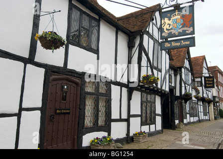 Il Kings Arms, Amersham, Buckinghamshire, Inghilterra, Regno Unito, Europa Foto Stock