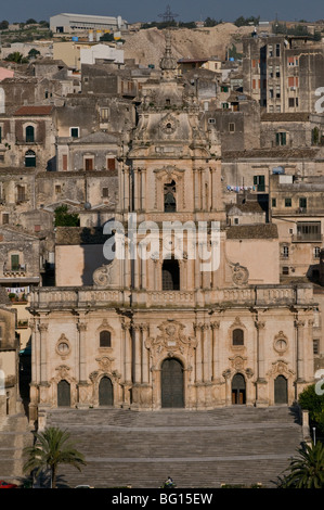 L'Italia, sicilia, Modica, Chiesa di San Giorgio Foto Stock