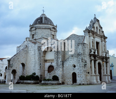 La Iglesia de San Francisco de Paula, La Habana Vieja, Havana, Cuba, West Indies, America Centrale Foto Stock