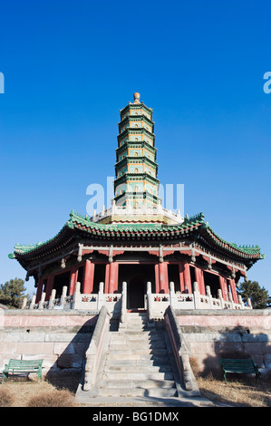 Xumi Fushou (Tempio di Sumeru felicità e longevità) risalente al 1780, la città di Chengde, nella provincia di Hebei, Cina e Asia Foto Stock