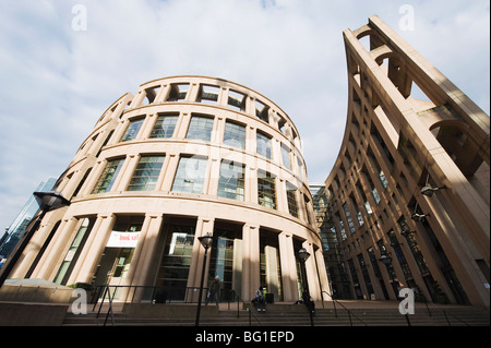 Vancouver Public Library, progettato da Moshe Safdie, Vancouver, British Columbia, Canada, America del Nord Foto Stock