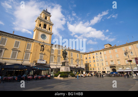 Piazza Garibaldi, Parma, emilia romagna, Italia, Europa Foto Stock