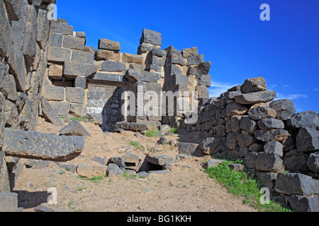 Antica città di Bosra, Daraa Governatorato, Siria Foto Stock