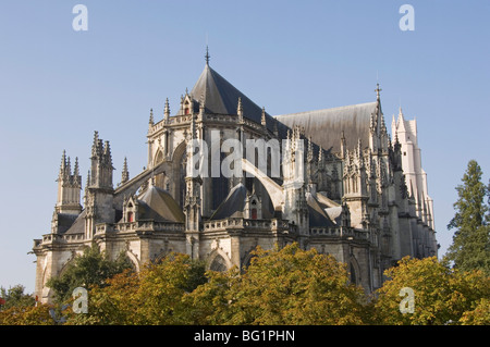 La Cattedrale di San-Pierre et St-paul, Nantes, Pays de la Loire, in Francia, in Europa Foto Stock