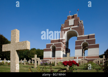 Thiepval memorial Francia il primo mondo grande guerra Foto Stock