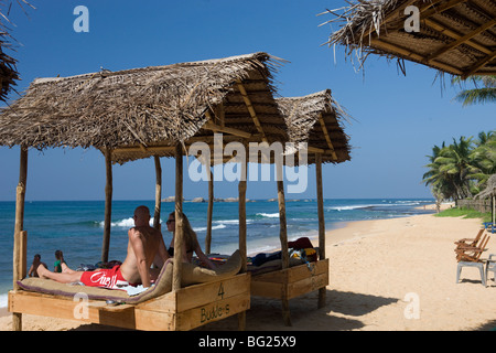 Hikkaduwa Beach, Sri Lanka Foto Stock