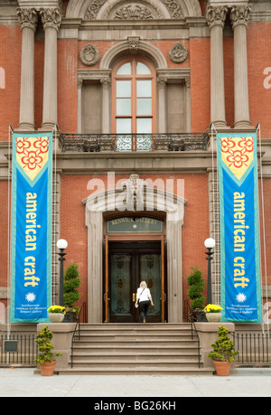 L'ingresso alla Galleria Renwick, parte del Museo di Arte Americana, lo Smithsonian Institute di Washington DC, Stati Uniti d'America Foto Stock
