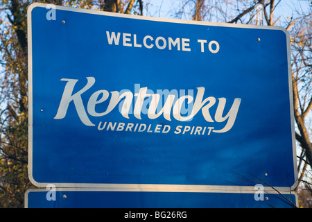 Benvenuti al Kentucky Foto Stock