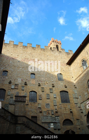 Il Museo Nazionale del Bargello di scultura in Firenze Toscana Italia Foto Stock