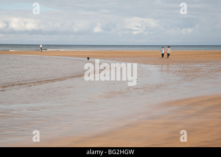 Lekeitio Beach, Paesi Baschi Foto Stock