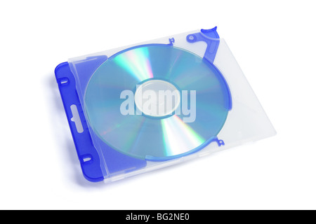 CD in custodia di plastica Foto Stock