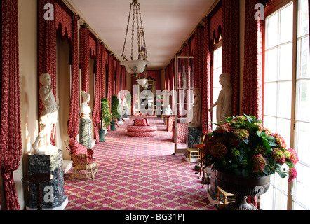 Il colonnato interno Frogmore House, Windsor Home Park Foto Stock