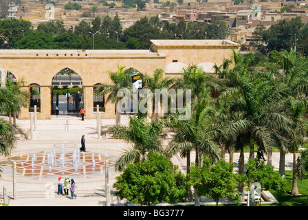 Al Azhar Park, il Cairo, Egitto, Africa Settentrionale, Africa Foto Stock