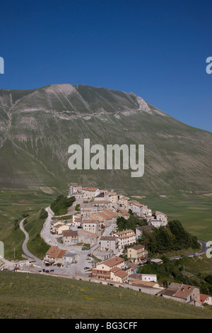 Castelluccio di Norcia, Norcia in Umbria, Italia, Europa Foto Stock