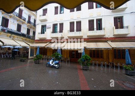 Petit Socco, centro della Medina di Tangeri, Marocco Foto Stock