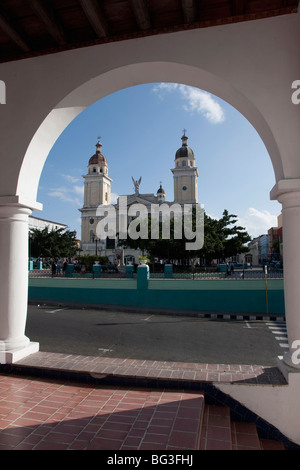 La Cattedrale di Santiago de Cuba Santiago de Cuba Provincia, Cuba, West Indies, America Centrale Foto Stock