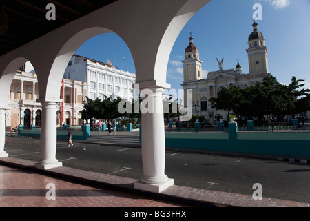 La Cattedrale di Santiago de Cuba Santiago de Cuba Provincia, Cuba, West Indies, America Centrale Foto Stock