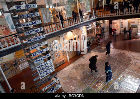 Il District Six Museum, Cape Town, Sud Africa e Africa Foto Stock