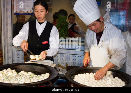 Gnocco cook, Shanghai, Cina e Asia Foto Stock
