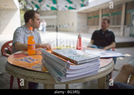 Gli studenti in programmi di scambio a Indian Institute of Management, Bangaluru (Bangalore), Karnataka, India, Aisa Foto Stock