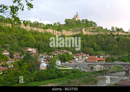 Fortezza di Tsarevets, Veliko Tarnovo, Bulgaria, Europa Foto Stock