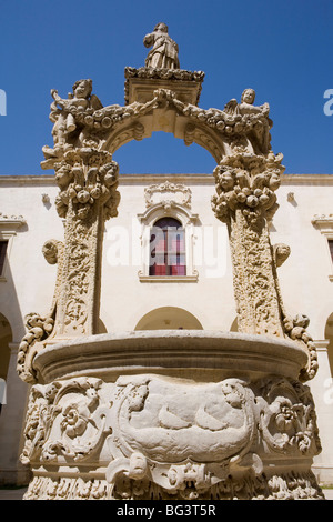 Seminario, Piazza del Duomo, Lecce e provincia di Lecce, Puglia, Italia, Europa Foto Stock