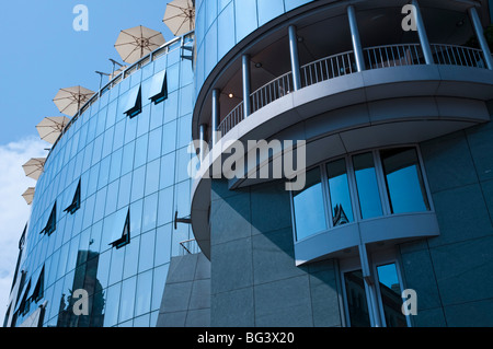 Stephansplatz, Haashaus, Wien Österreich | Piazza Santo Stefano, Haas House, Vienna, Austria Foto Stock