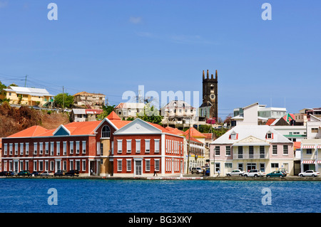 Lungomare di San George, Grenada, isole Windward, West Indies, dei Caraibi e America centrale Foto Stock