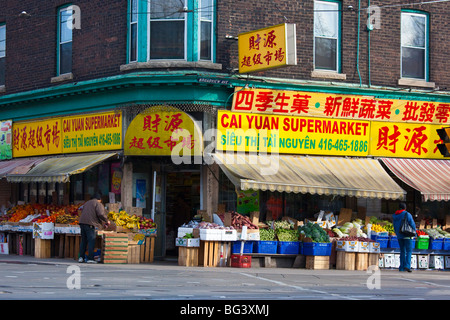 Supermercato cinese a Toronto in Canada Foto Stock